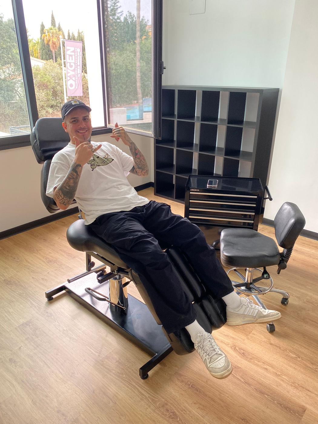 Inside the Oxygen Ink Marbella tattoo studio in Calahonda